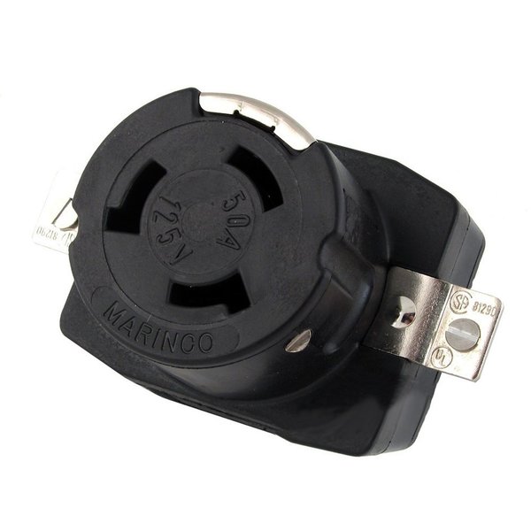 Marinco 6370CR 50Amp/125V Wire Dockside Receptacle 6370CR